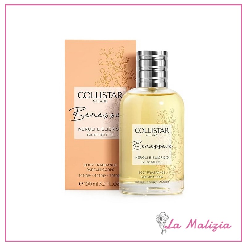 Collistar Benessere Neroli e Elicriso edt Body Fragrance 100 ml