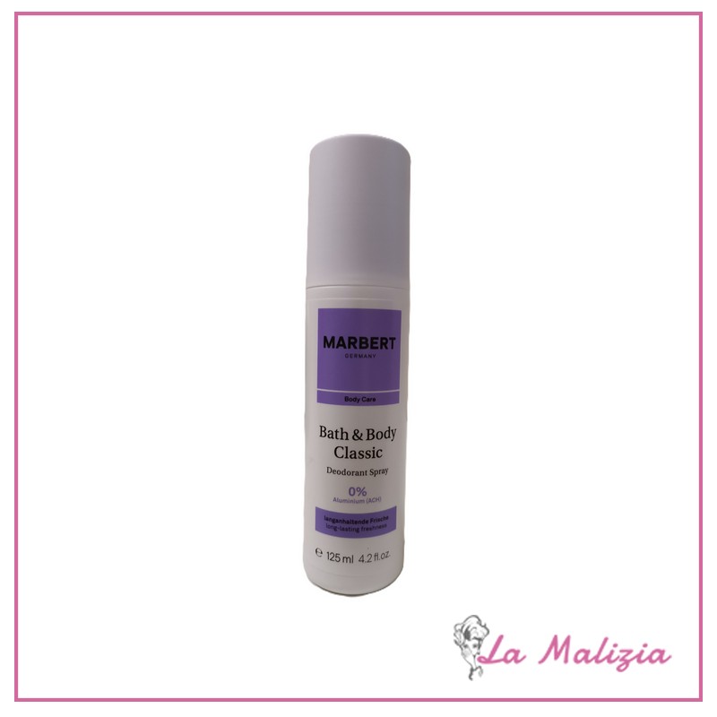 Marbert Bath & Body Classic Deodorante Spray 125 ml