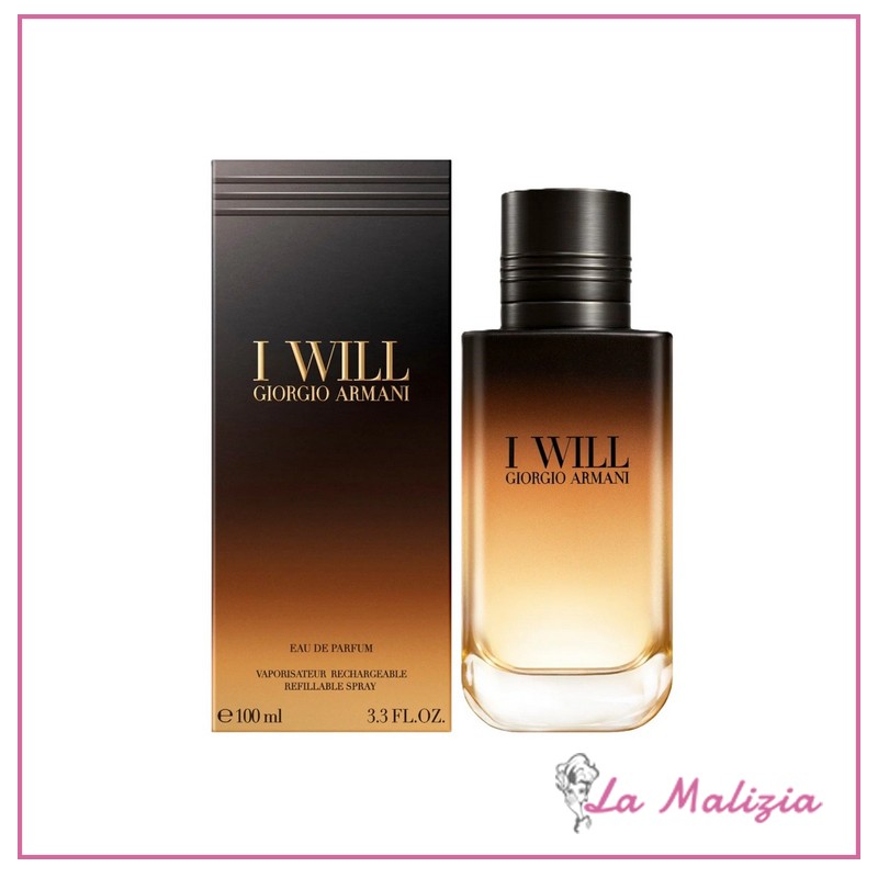 Armani I Will edp 100 ml spray ricaricabile