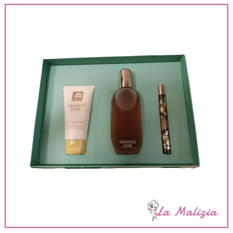 Clinique Aromatics Elixir Perfume cofanetto 100ml+10ml+Lozione idratante corpo75 ml