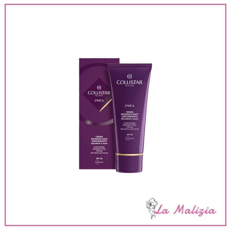 Collistar Unica Crema Ridensificante Uniformante Décolleté e Mani 75 ml