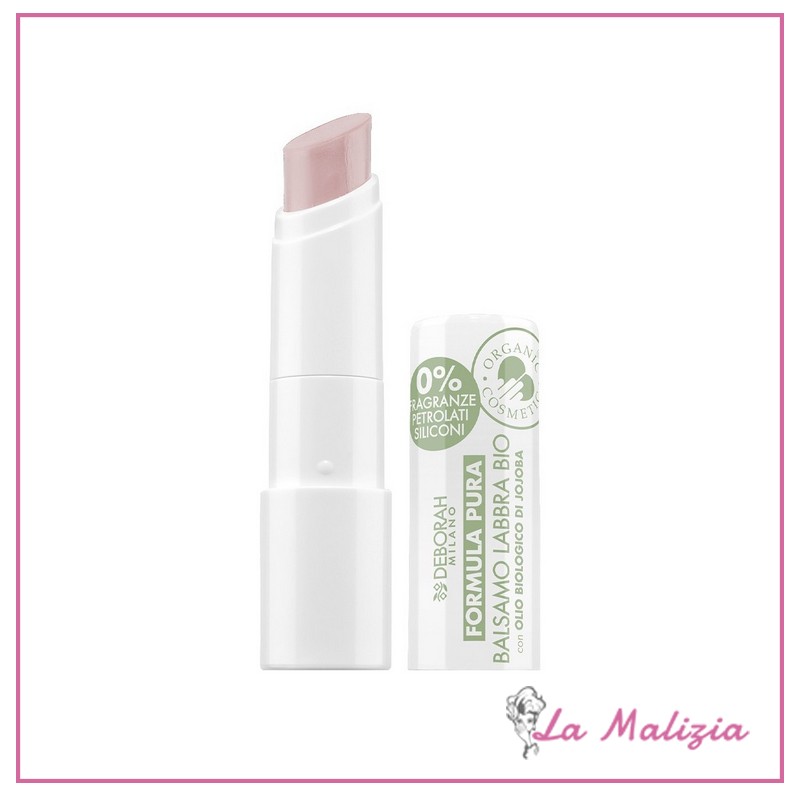 Deborah Formula Pura Balsamo Labbra Bio 01 Trasparent
