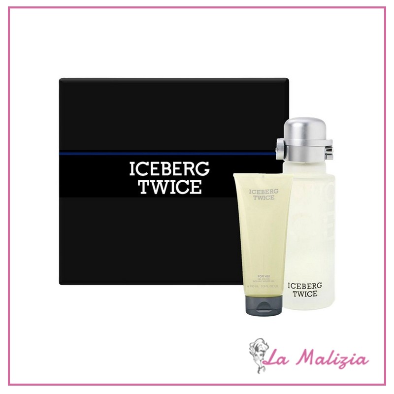Iceberg Twice for him edt cofanetto 125 ml+gel doccia 100ml