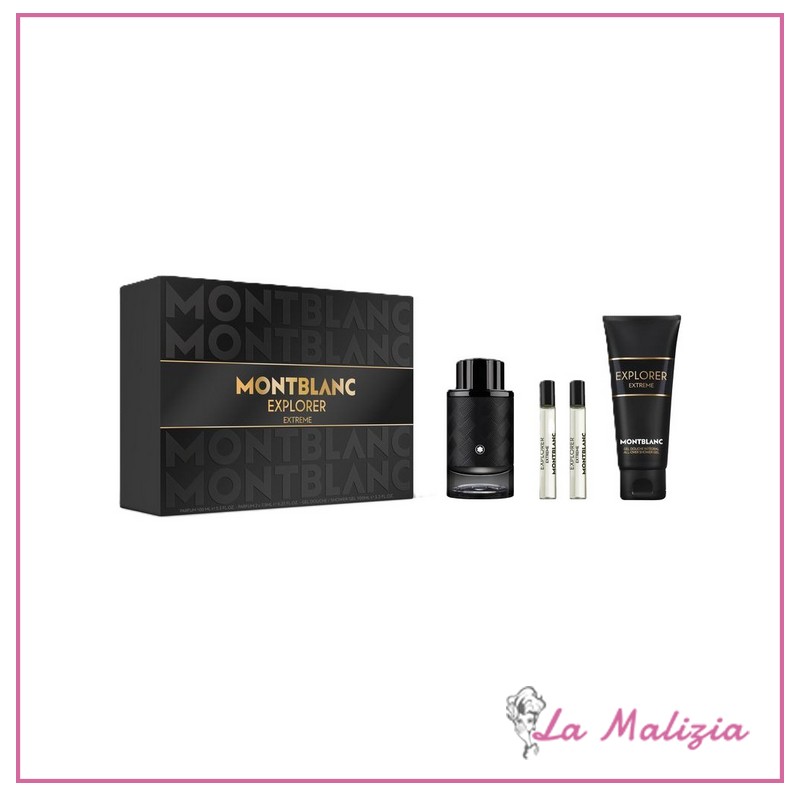 Montblanc Explorer Extreme parfum cofanetto 100ml+2x7,5 ml+gel doccia 100 ml